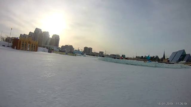 18.01.2019 Astana winter bicycle Зимний велосипед Астана 2 смотреть онлайн