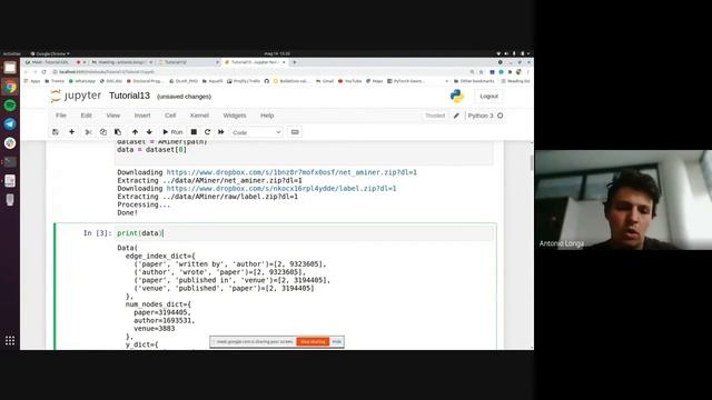 Pytorch Geometric tutorial: Metapath2Vec смотреть онлайн
