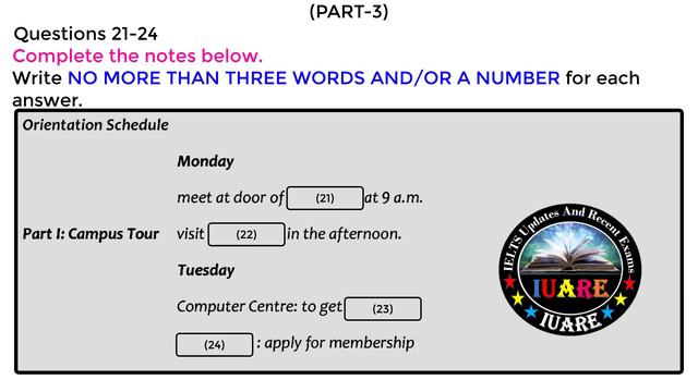 MAP Special IELTS Exam Listening Test With Answers 2024 | 26-03-2024