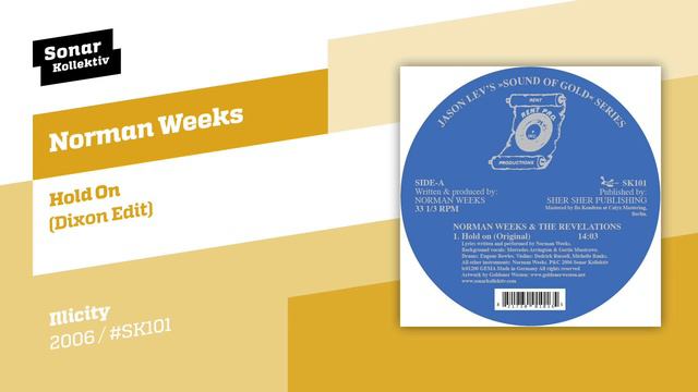 Norman Weeks - Hold On (Dixon Edit) смотреть онлайн