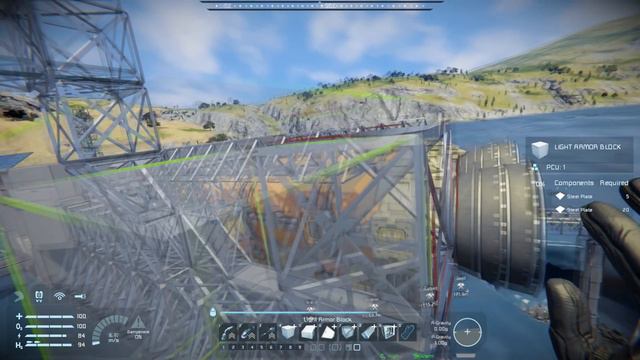 Space Engineers | (Mostly) Vanilla Progression Series | Ep.41 - The Explorer (Hangar Section) смотреть онлайн