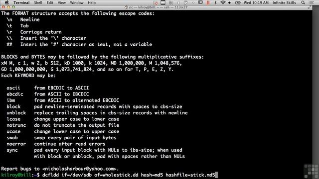 Disk Imaging / Acquisition Using Linux DD / DCFLDD Command