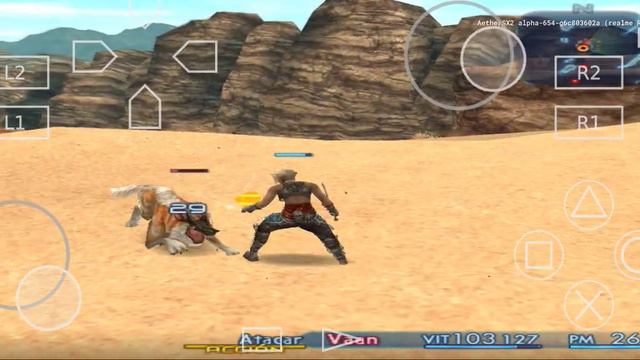 Aether SX2 (PS2) emulator - final fantasy XII, Android - Snapdragon 720G смотреть онлайн