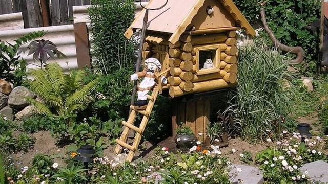 как украсить свой двор своими руками картинки