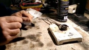 как спаять головку на стальном тросике