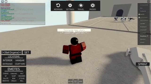 Clone troopers execute order 66 at the jedi temple in Star Wars: Galaxy Roleplay (Roblox) смотреть онлайн