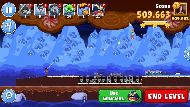 Angry Birds Friends. New Year Tournament (30.12.2021). All 3 stars. Passage from Sergey Fetisov смотреть онлайн