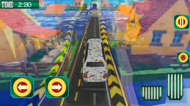 Impossible limo Car Driving Stunt Game 2020 смотреть онлайн