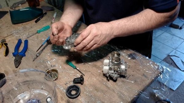 Stels 300B. Ремонт и обслуживание карбюратора.