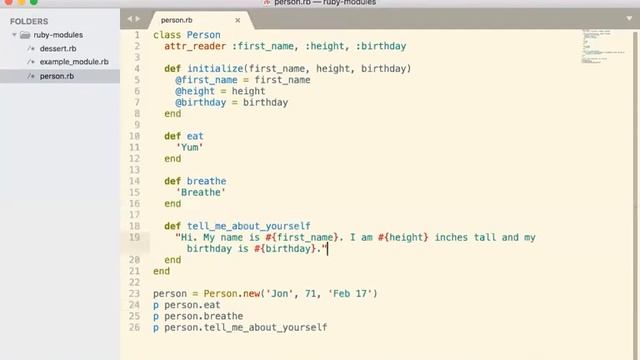 W3D4: Introduction to Ruby Modules (1 of 3) смотреть онлайн