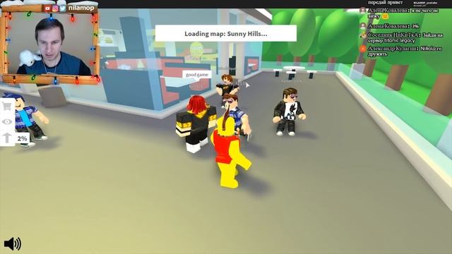 №1172: ТОЛСТЯЧКИ В РОБЛОКС ВЫШЛИ НА ОХОТУ - ROBLOX EAT or DIE смотреть онлайн