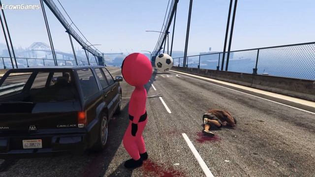 GTA 5 Squid Game Guard - Parkour Fails & Ragdolls ep.1 (Funny Moments) смотреть онлайн