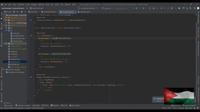 send local notification periodic when app not run with workmanager Flutter plugin [arablc] -شرح عرب смотреть онлайн