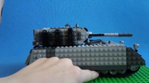 Сверх тяжёлый танк маус из Lego
