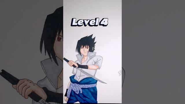 ✨Drawing Sasuke in different levels✨ смотреть онлайн