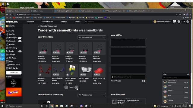 What A Day Of Me Trading Looks Like! | Roblox Trading смотреть онлайн