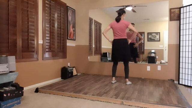 Flamenco Dance Lesson for Beginners - Tangos Marking Step 101 смотреть онлайн