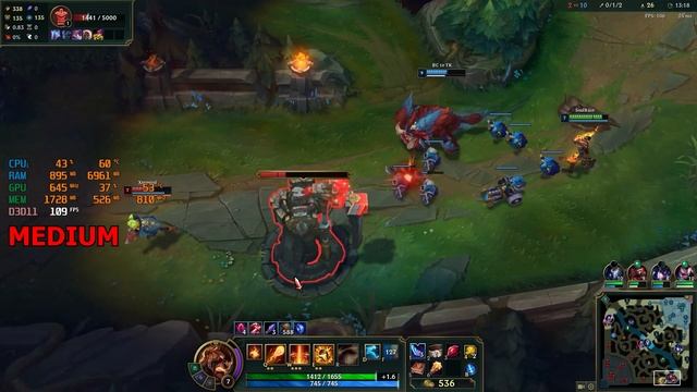 LEAGUE OF LEGENDS | RTX 3070 & AMD RYZEN 3 5300G ( ALL SETTINGS ) смотреть онлайн