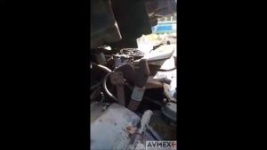 Проверка двигателя D2866LF20 от MAN F2000 Командор перед снятием с машины
