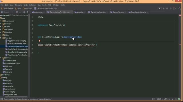 Laravel 5.0 (9/24) : Service Container & Service Provider смотреть онлайн