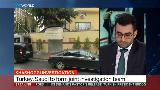 Selman Aksunger discusses Khashoggi investigation смотреть онлайн