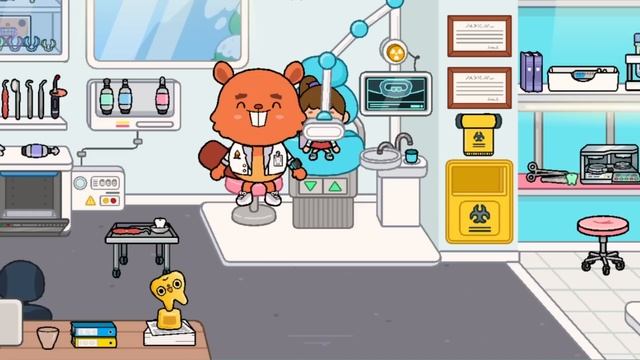 НЕЛЮБИМАЯ и ЛЮБИМАЯ ДОЧЬ у СТОМАТОЛОГА в ТОКА БОКА!!! Вырвали ЗУБЫ... Toca Boca Life World смотреть онлайн