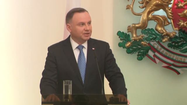Oświadczenia Prezydenta Polski Andrzeja Dudy i Prezydenta Bułgarii Rumena Radewa смотреть онлайн