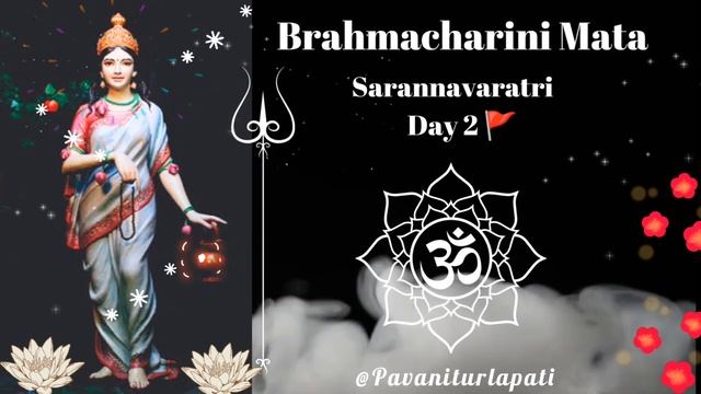 Brahmacharini Mata Mantra Saran Navaratri Day 2? @Morning prayer смотреть онлайн