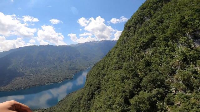 ПАРАГЛАЙДИНГ - МОТОПУТЕШЕСТВИЕ по Европе, полет на параплане на озере Bohinj – #9 Словения смотреть онлайн