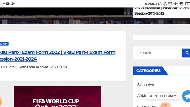 Vksu Part-1 Exam Form Online Session-2021-2024 | Vksu Part-1 Exam Form Notice 2022 смотреть онлайн