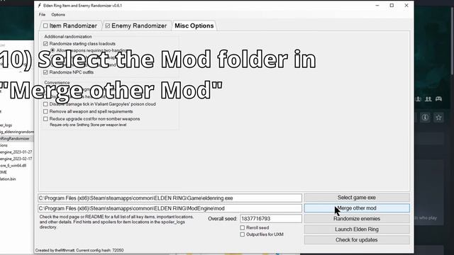 How to Install Enemy Randomizer + Diablo Style Loot (Quick Elden Ring Mod Tutorial) смотреть онлайн