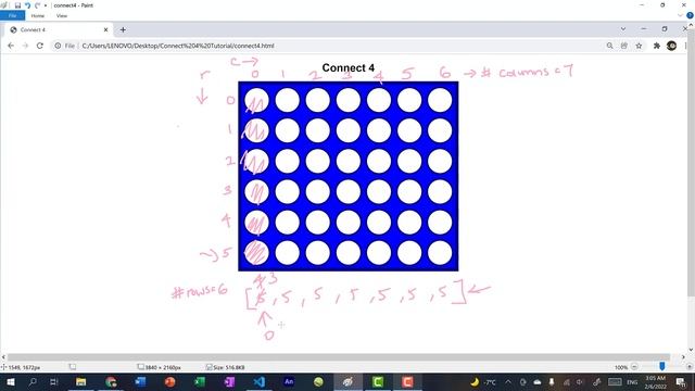 How to Build Connect 4 with Javascript HTML CSS смотреть онлайн