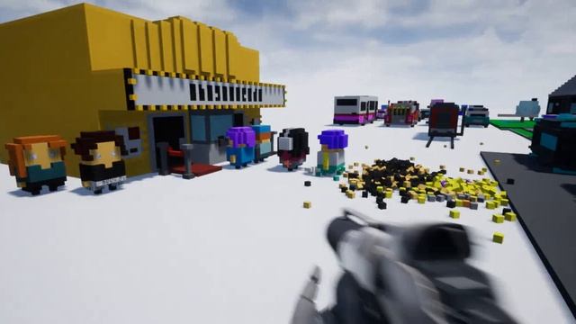 Voxel Plugin - Cubic Destruction смотреть онлайн