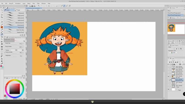 How To Draw Your Character CONSISTENTLY. Every Single Time. смотреть онлайн