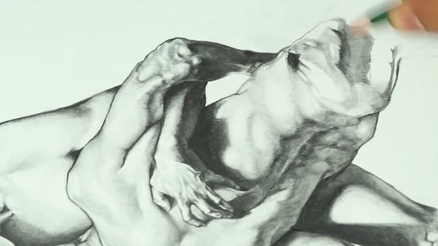 Drawing Time Lapse: Roberto Ferri - Italian Painter Tribute смотреть онлайн