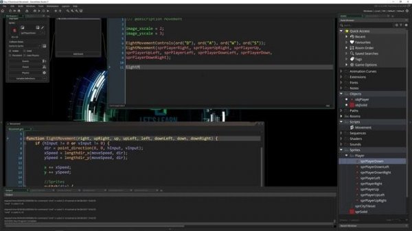 8 Directional Movement In Game Maker Studio 2.3