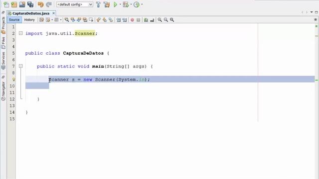 Recibir datos de teclado - Java смотреть онлайн