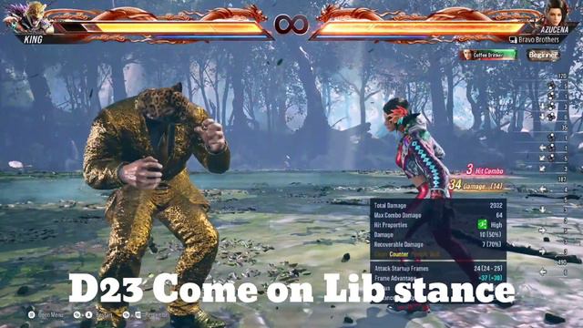 Azucena combo guide I Azucena universal combo#Azucena combo tekken 8 смотреть онлайн