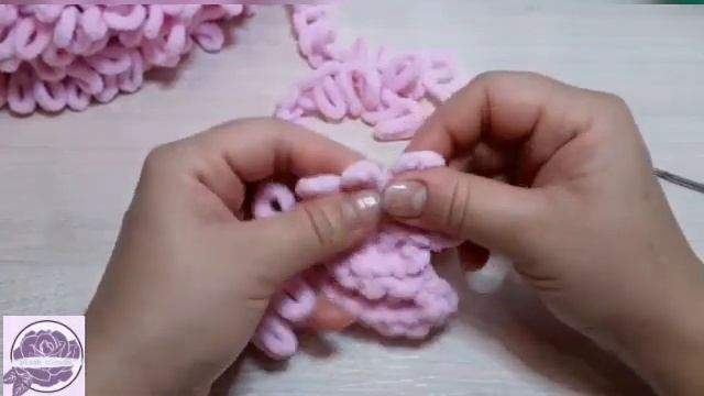 Мастер-класс "Повязка Солошка" из пряжи Alize Puffy Fine. смотреть онлайн