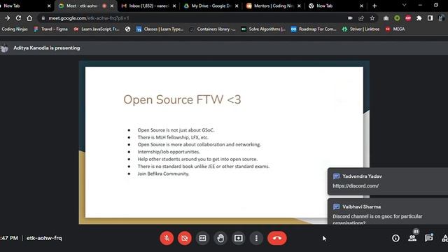 Getting into GSOC 2023 by Akash Jaiswal | Befikra Community смотреть онлайн