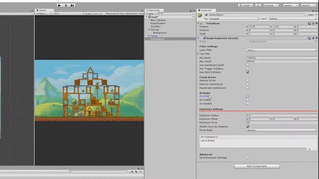 Physics 2D Toolkit: Explosion - Settings Overview смотреть онлайн
