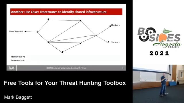 Mark Baggett - Free tools for your threat hunting toolbox смотреть онлайн