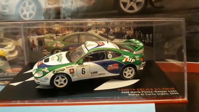 1:43 collection car TOYOTA CELICA GT FOUR RALLY 1996 1999 смотреть онлайн