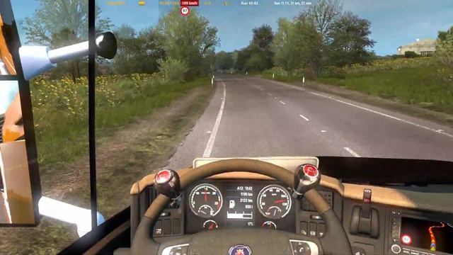 [Special]ETS2 v1.36[DX11] job from Dumfries(GB) to Stranraer(GB). смотреть онлайн