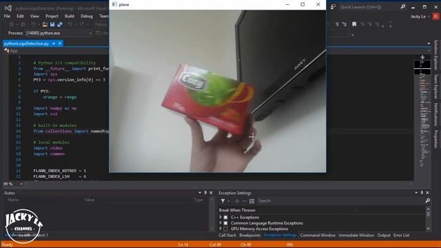 Logo recognition, object detection (use ORB & FLANN based Matche) - OpenCV for Python Tutorial 9 смотреть онлайн