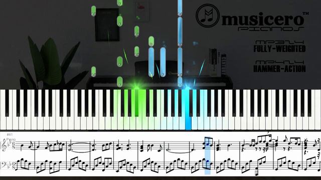 You Are The Reason - Calum Scott (Musicero Piano Tutorial) смотреть онлайн