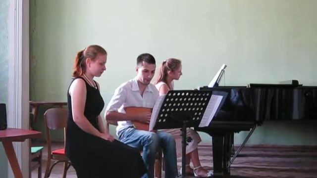 Оксана Гайдаржи. Соната для балалайки и фортепиано 1 часть смотреть онлайн