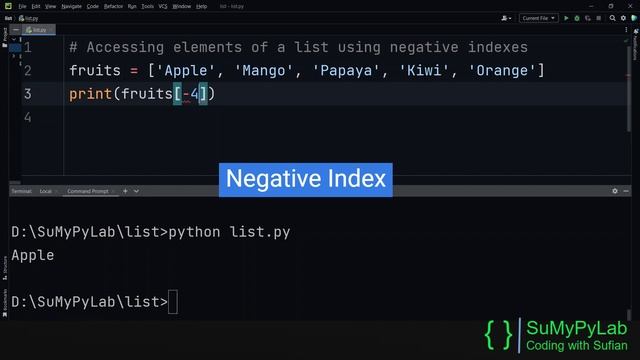An Introduction to Python Lists | List in Python | Basics of Python List | SuMyPyLab смотреть онлайн