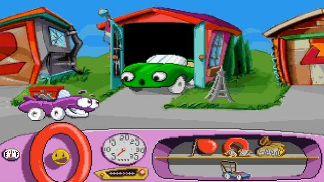 Putt Putt Joins the Parade (1992, MS-Dos) Full Game Walkthrough смотреть онлайн