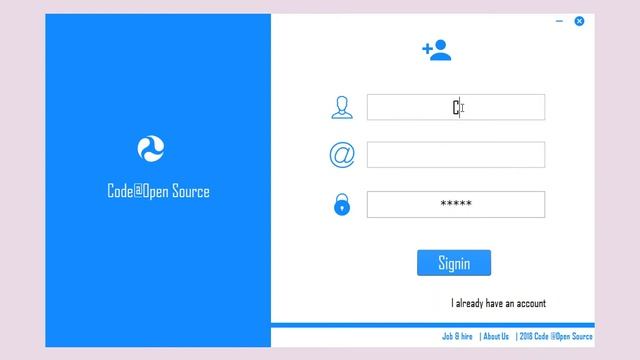 Java Swing Netbeans UI inspiration 00 DEMO login and Regester смотреть онлайн